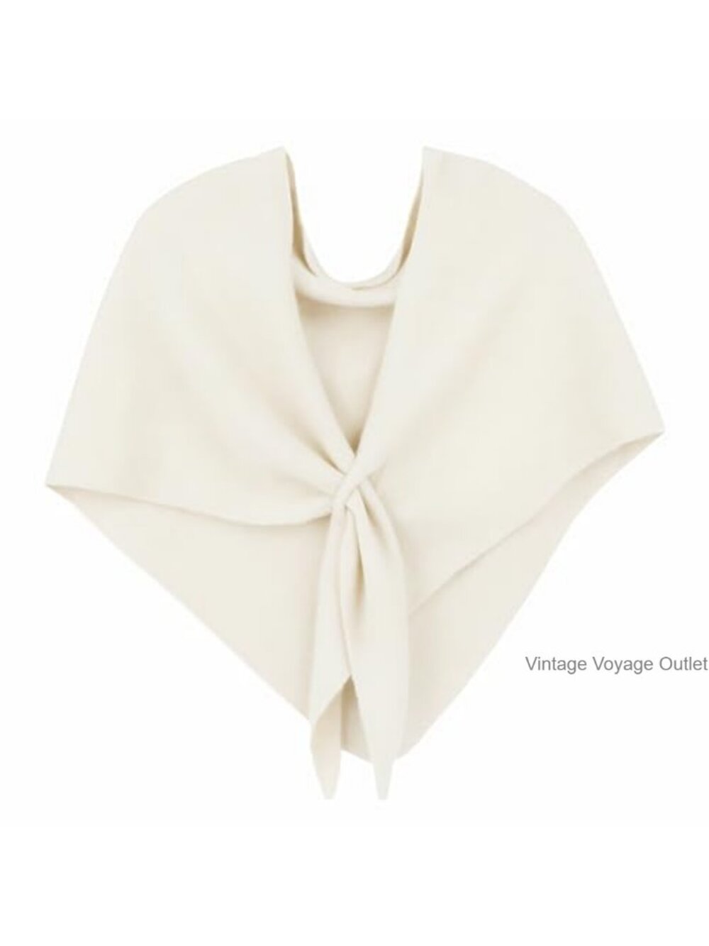 Knitted Shawl Wrap Open Front Poncho Sweater Scarf Women's